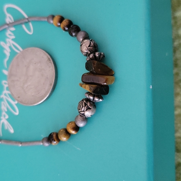 Vintage Beautiful Tiger eye Bracelet - Picture 3 of 3